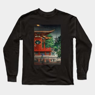 Asakusa Kannondo Temple by Tsuchiya Koitsu Long Sleeve T-Shirt